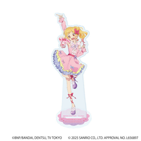 『アイカツスターズ!×サンリオキャラクターズ』アクリルスタンド01/虹野ゆめ×ぼんぼんりぼん(コラボイラスト(等身))
